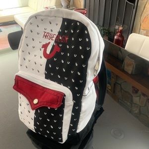 💯True Religion ❤️ Backpack 🎒  ❤️🖤❤️🖤